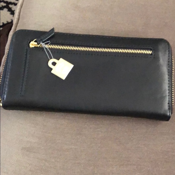 Black fssil wallet leather nwt - Picture 10 of 11